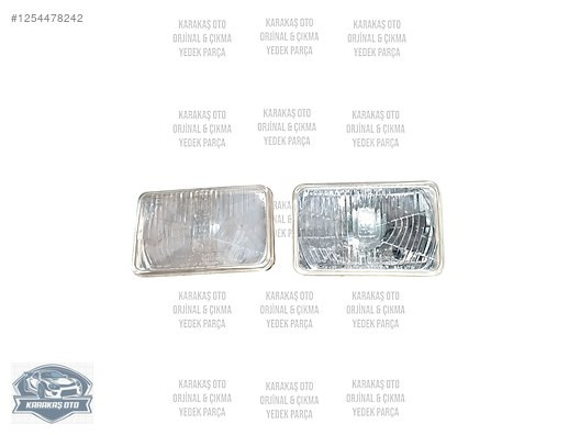 FORD GRANADA SAĞ SOL ORJİNAL TAKIM FAR 24461R20