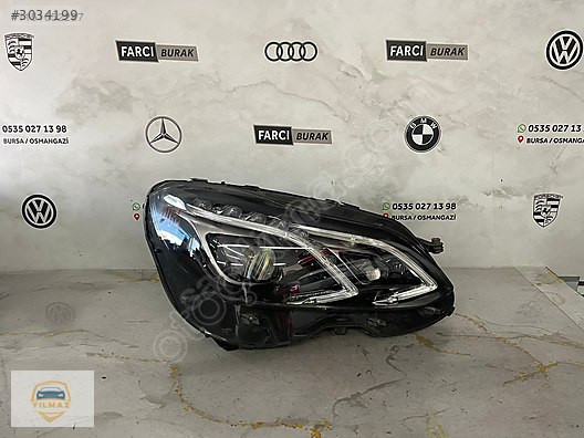 MERCEDES W212 MAKYAJLI SAĞ FAR ORJİNAL