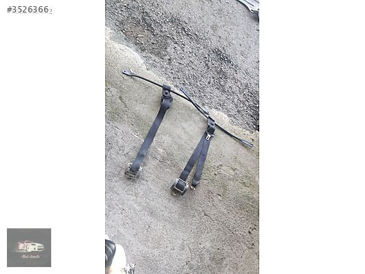 Ford Connect 2005 model arka emniyet kemerleri