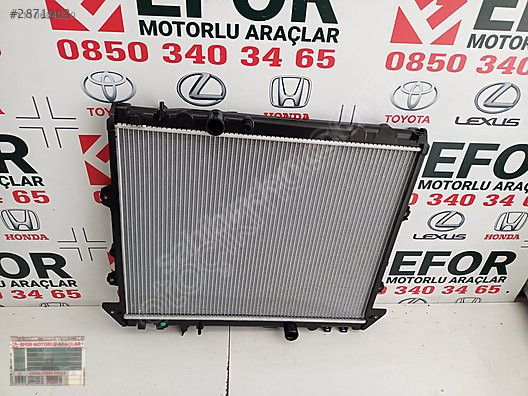 TOYOTA HİLUX 2.5 SIFIR SU RADYATÖRÜ 06- OEM:16400-0L140