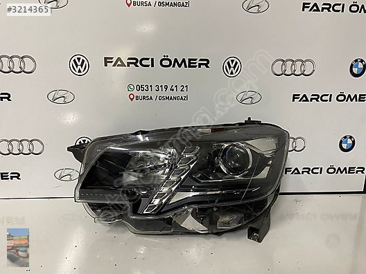 PEUGEOT RİFTER SOL FAR ORJİNAL HATASIZ