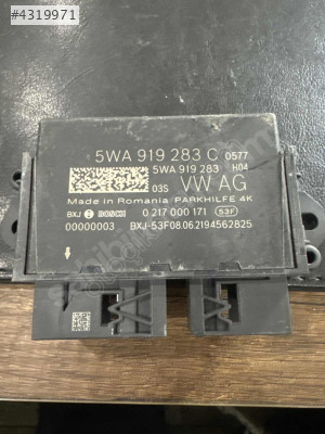 5wa919283c ww Seat Skoda Audi park sensör beyni