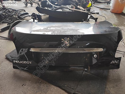 PEUGEOT 206 BAGAJ KOMPLE BOŞ DOLU SEDAN