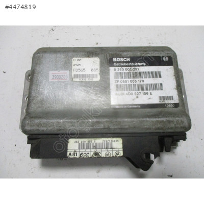 Audi A8 4.2 Quattro Motor Beyni 0260002292 4D0927156E