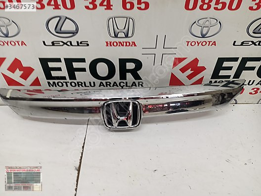 HONDA ACCORD ORJİNAL ÇIKMA ÖN PANJUR KROM 22-24