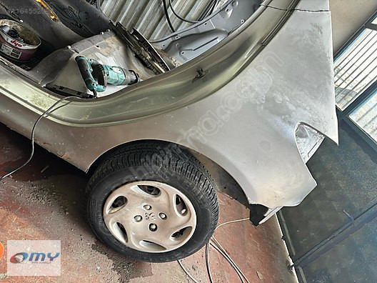 PEUGEOT 206 KESME SAĞ SOL ARKA ÇAMURLUK , BAGAJ HAVUZU
