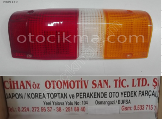 Mitsubishi L200 Çift Kabin Stop Camı 1999 2001