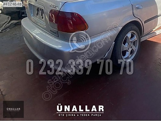 HONDA CİVİC ARKA TAMPON ve TÜM AKSAMLARI | ÜNALLAR OTO ÇIKMA |