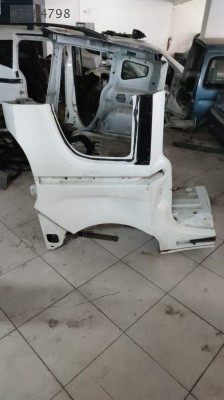 Fiat Doblo 3-4 Kesme Sağ Arka Çamurluk (08-24)