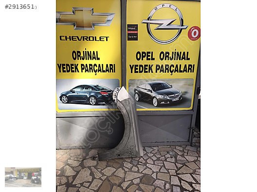 Opel vectra c makyajlı kasa sol ön çamurluk ORJİNAL OTO