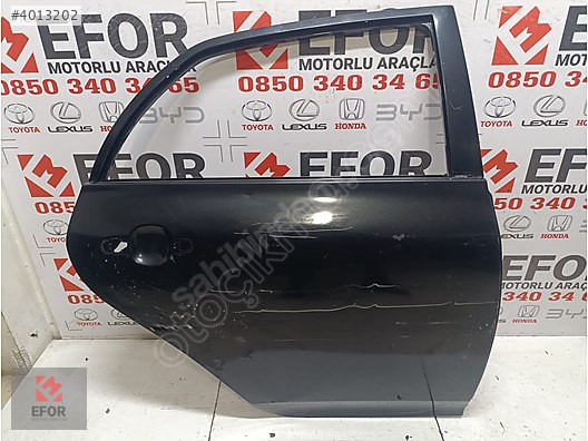 TOYOTA COROLLA SAĞ ARKA KAPI ÇIKMA ORİJİNAL PARÇA 2007-2012