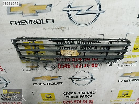 ASTRA H ÖN TAMPON ORTA IZGARA OEM 375768702 ÇIKMA SÖKME