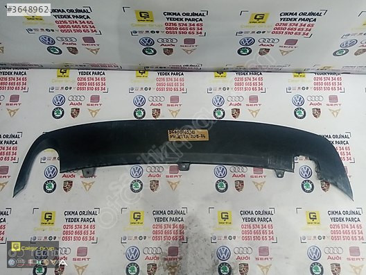 VOLKSWAGEN JETTA 2015-2017 ARKA TAMPON DİFÜZÖR OEM 5C6807433G