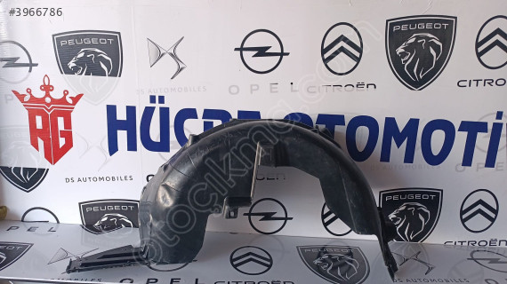 Peugeot 408 Sol Arka Çamurluk Davlumbazı Orijinal 9838432980