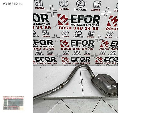 HONDA CİVİC EGZOZ ORJİNAL YEDEK PARÇA FC5 16-21 MODEL