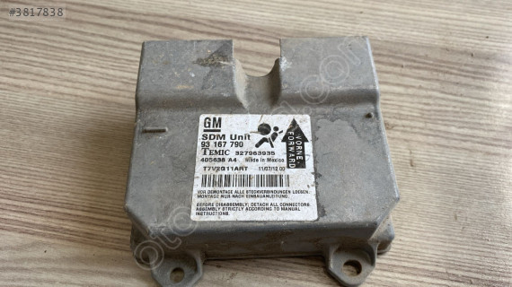 Opel astra airbag beyni