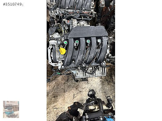 Renault megane 2 1.6 benzinli komple motor çıkma