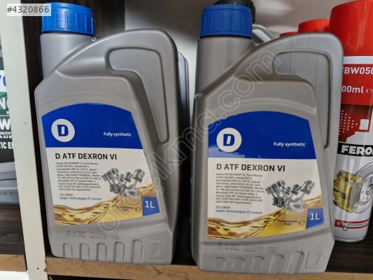 DELPHİ D ATF DEXRON VI OTOMATİK ŞANZIMAN YAĞI TAM SENTETİK 1LT