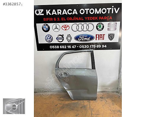 2006-2011 TOYOTA YARİS ÇIKMA ORJİNAL SAĞ ARKA KAPI
