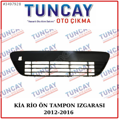 KİA RİO HB ÖN TAMPON IZGARA 2012-2016 YEDEK PARÇA