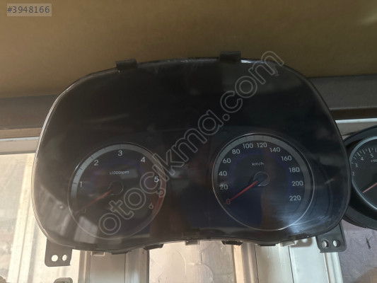 Hyundai accent Blue kilometre saati