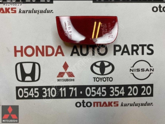HONDA CIVIC ARKA REFLEKTÖR 33555-TEA-T01 33505-TEA-T01