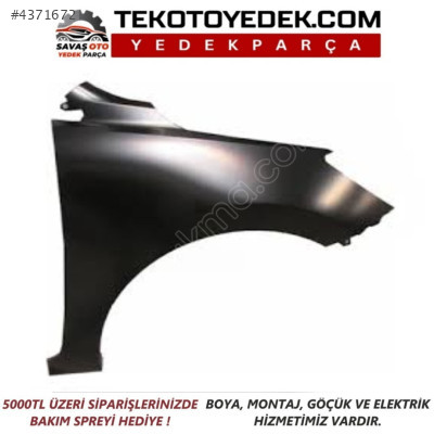 KİA RİO HB ÖN ÇAMURLUK DELİKSİZ SAĞ SOL 2017 2018 2019 / KAMPANYA