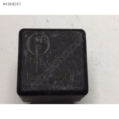 Fiat Lancia Siyah Röle