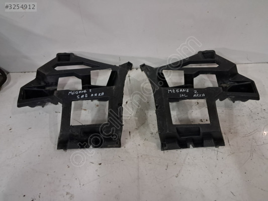 RENAULT MEGANE 2 SETAN ARKA TAMPON BRAKETLERİ SAĞ SOL