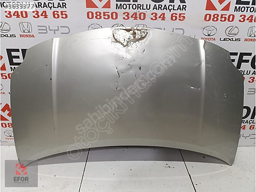 TOYOTA AURİS MOTOR KAPUTU ÇIKMA ORİJİNAL PARÇA 2007-2010