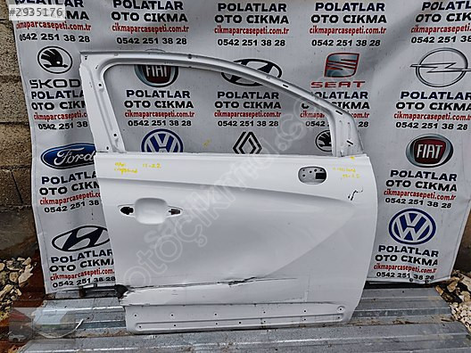 Opel CrosslandX ön sağ kapıda orijinal