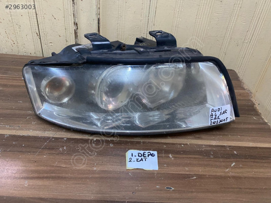 AUDİ A4 SAĞ FAR ORJİNAL ÇIKMA TEMİZ ÜRÜN 2002-2005 MODEL