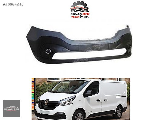 RENAULT TRAFİC ÖN TAMPON 2014+ KAPALI KASA İÇİN 620226969R