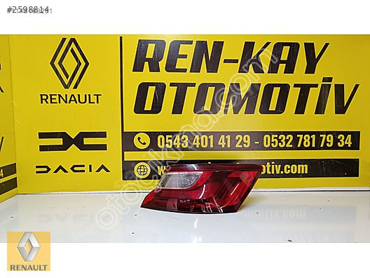 RENAULT MEGANE 4 ÇIKMA ORJİNAL SAĞ STOP LAMBASI RENKAY OTO