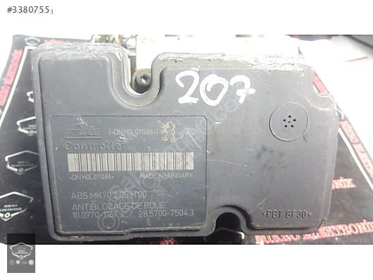 10.0970-1167.3 PEUGEOT 206 ABS BEYNİ