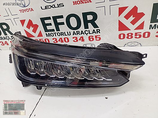 HONDA CİTY ORJİNAL ÇIKMA SAĞ ÖN FAR 21-24