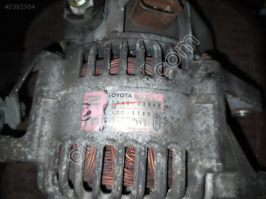 1022112780 Toyota Corolla/Yaris 1.4 D4D Şarj Dinamosu Çıkma