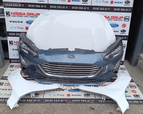 FORD FOCUS 4 ÖN SET KAPUT-TAMPON-ÇAMURLUK-FAR ORJİNAL