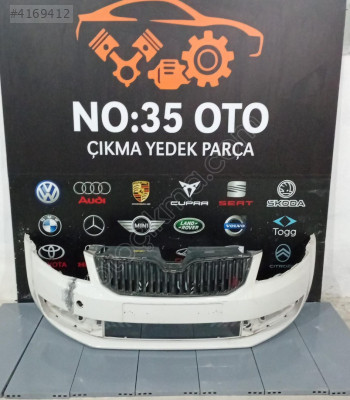 5E0807221 SKODA OCTAVİA DOLU ÖN TAMPON 2018-2021
