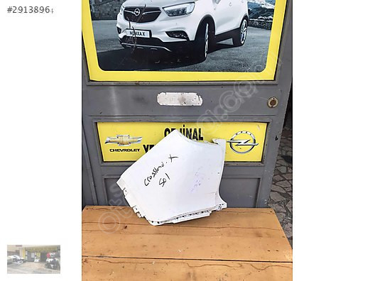 39097387 opel crossland x sol arka tampon köşesi