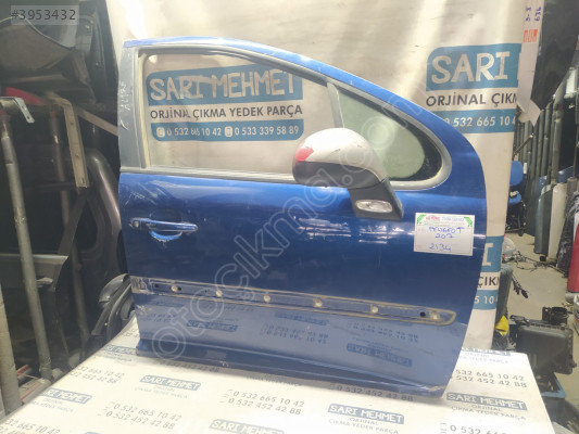 ÇIKMA PEUGEOT 207 SAĞ ÖN KAPI 2134