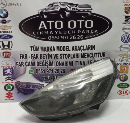 RENAULT CLİO 4 ORJİNAL ÇIKMA SOL FAR
