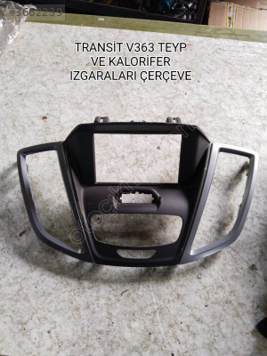FORD TRANSİT ORJİNAL TEYP VE KALORİFER IZGARALARI ÇERÇEVESİ