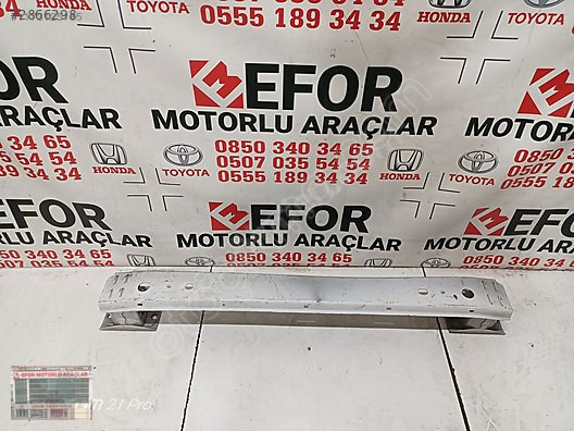 TOYOTA YARİS ARKA TAMPON DEMİRİ ÇIKMA ORİJİNAL PARÇA 2015-2017