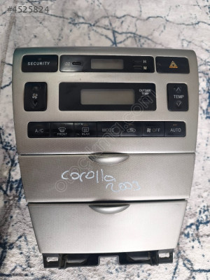 Toyota Corolla klima kontrol paneli 2002 - 2007