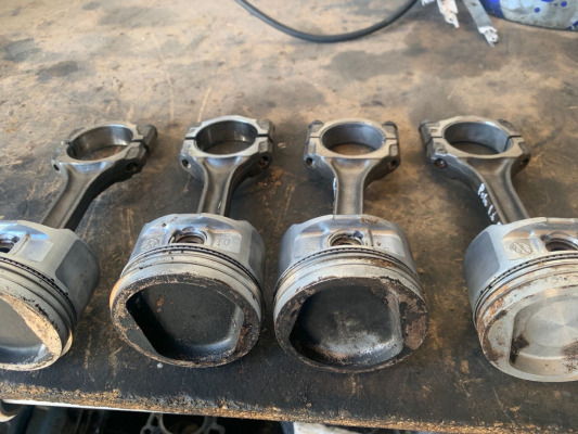 VW polo 1.6 aea motor piston kolu