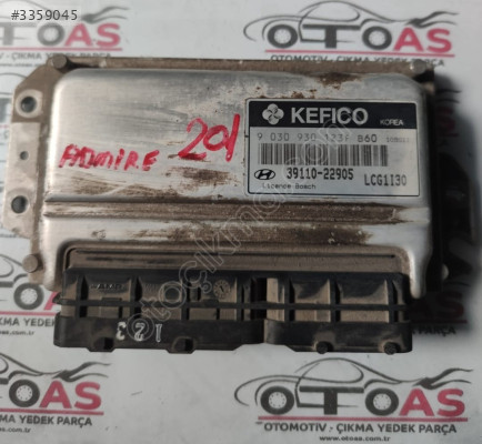 HYUNDAİ ADMİRE MOTOR BEYNİ 39110-22905 9030930123F