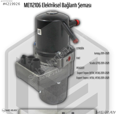 Citroen Jumpy Elektrikli Direksiyon Pompası