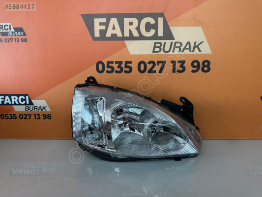 CORSA C SAĞ FAR SIFIR İTHAL 2008-