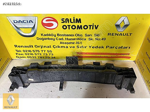RENAULT CLIO ARKA TAMPON DARBE EMİCİ VE DİĞER PARÇALARI